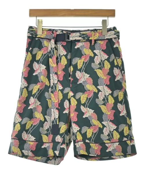 sacai(サカイ)ショートパンツ 緑 サイズ:0(XS位)/2200698798052