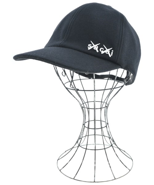 sacai(サカイ)キャップ 黒 サイズ:1/2200649926091