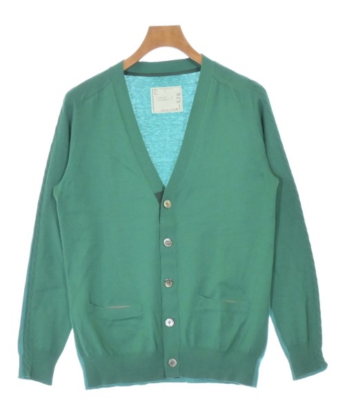 sacai(サカイ)カーディガン 緑 サイズ:1(S位)/2200654355015