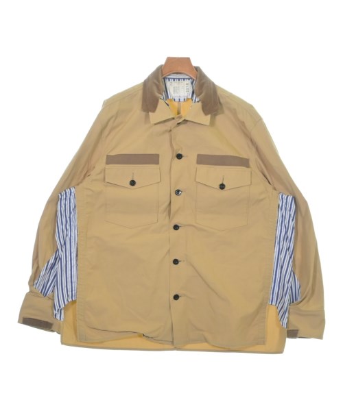 sacai(サカイ)カジュアルシャツ ベージュ サイズ:3(L位)/2200662536017