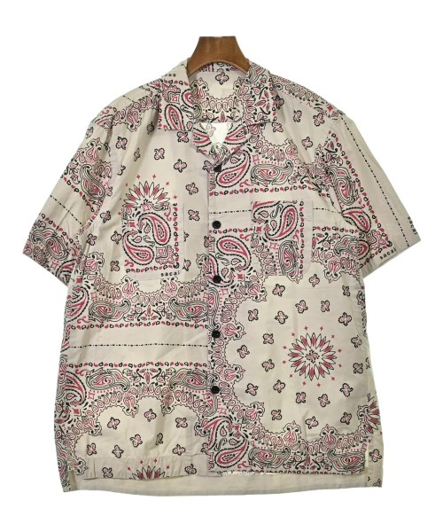 sacai(サカイ)カジュアルシャツ 白 サイズ:3(L位)/2200669095111