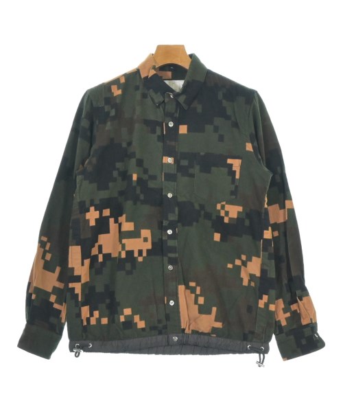 sacai(サカイ)カジュアルシャツ カーキ サイズ:2(M位)/2200685727041