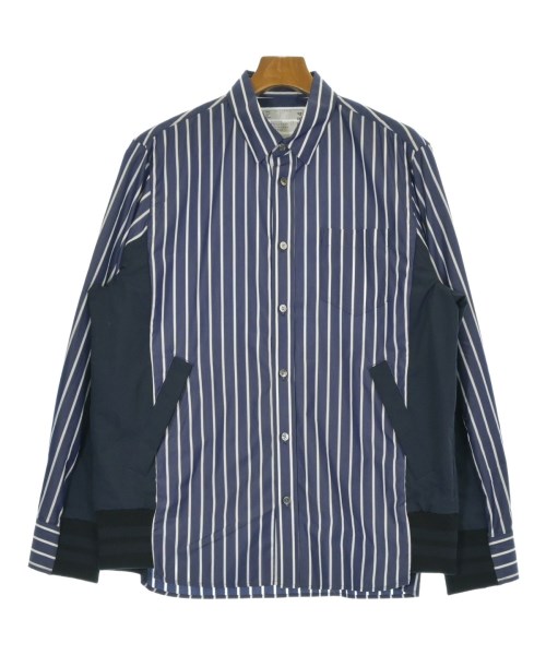sacai(サカイ)カジュアルシャツ 紺 サイズ:2(M位)/2200682088046