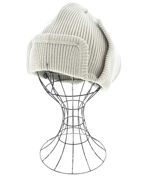 BLACK by moussy(ブラックバイマウジー)ニットキャップ・ビーニー ベージュ サイズ:F/2200656718276