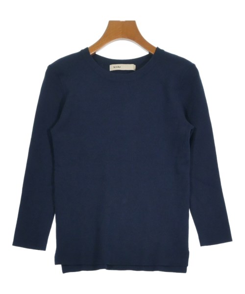 BLACK by moussy(ブラックバイマウジー)ニット・セーター 紺 サイズ:F/2200664472047