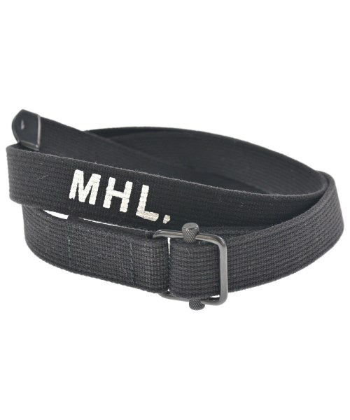 MHL.(エムエイチエル)ベルト 黒 サイズ:-/2200658168222