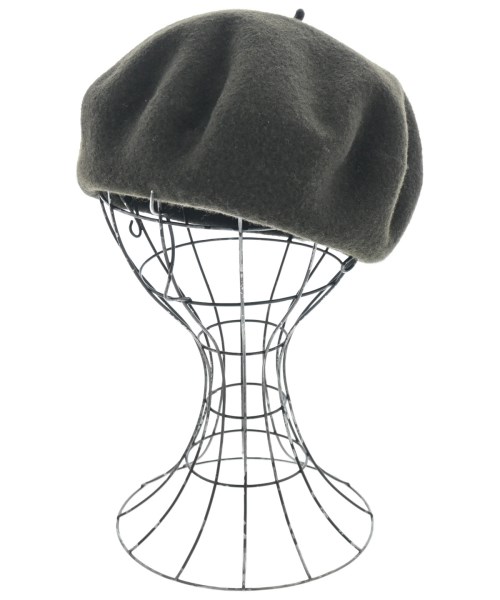 MHL.(エムエイチエル)ハンチング・ベレー帽 カーキ サイズ:-/2200641299049