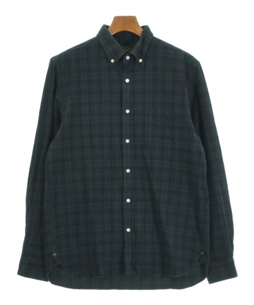 BEAMS PLUS(ビームスプラス)カジュアルシャツ 緑 サイズ:L/2200636571259