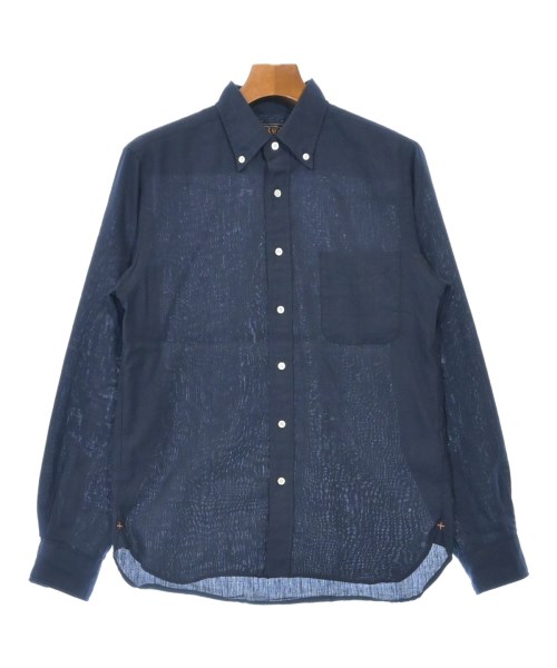 BEAMS PLUS(ビームスプラス)カジュアルシャツ 紺 サイズ:S/2200610037306