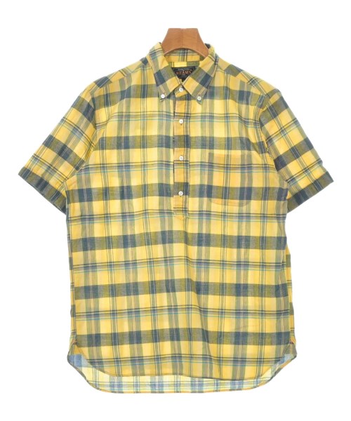 BEAMS PLUS(ビームスプラス)カジュアルシャツ 黄 サイズ:L/2200609180150