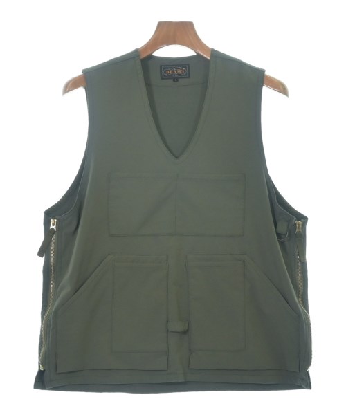 BEAMS PLUS(ビームスプラス)カジュアルシャツ カーキ サイズ:S/2200603635076