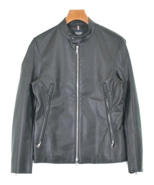 BEAMS HEART(ビームスハート)ライダース 黒 サイズ:S/2200650979024