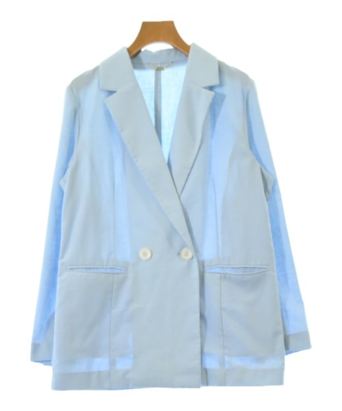 COLLAGE GALLARDAGALANTE(コラージュガリャルダガランテ)テーラードジャケット 青 サイズ:F/2200600229124