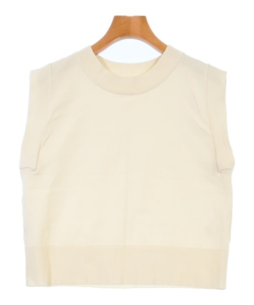 COLLAGE GALLARDAGALANTE(コラージュガリャルダガランテ)ベスト/ノースリーブ 白 サイズ:F/2200605092037