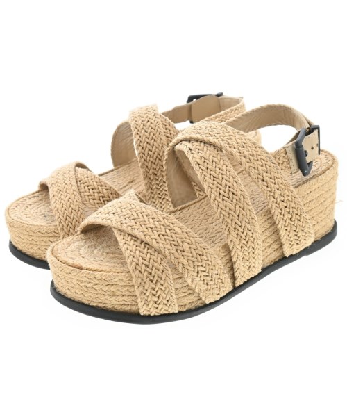 OSKLEN(オスクレン)サンダル ベージュ サイズ:EU37(23.5cm位)/2200669124026