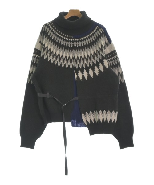 FACETASM(ファセッタズム)ニット・セーター 黒 サイズ:4(M位)/2200540150038
