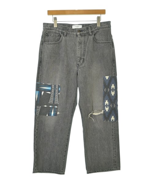 FACETASM(ファセッタズム)デニムパンツ グレー サイズ:81(L位)/2200585820088