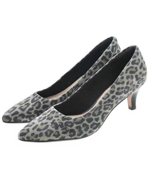 clarks(クラークス)パンプス 緑 サイズ:UK3 1/2(22cm位)/2200639256016