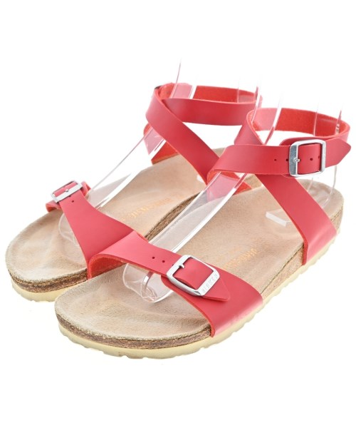 BIRKENSTOCK(ビルケンシュトック)サンダル 赤 サイズ:24cm/2200598880055