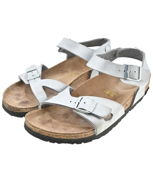 BIRKENSTOCK(ビルケンシュトック)サンダル シルバー サイズ:24cm/2200587361053