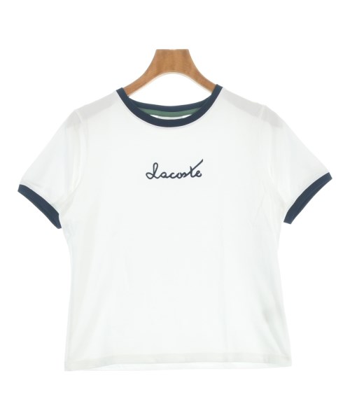 LACOSTE（ラコステ）Tシャツ・カットソー 白 サイズ:36(XS位) レディース/2200693013051