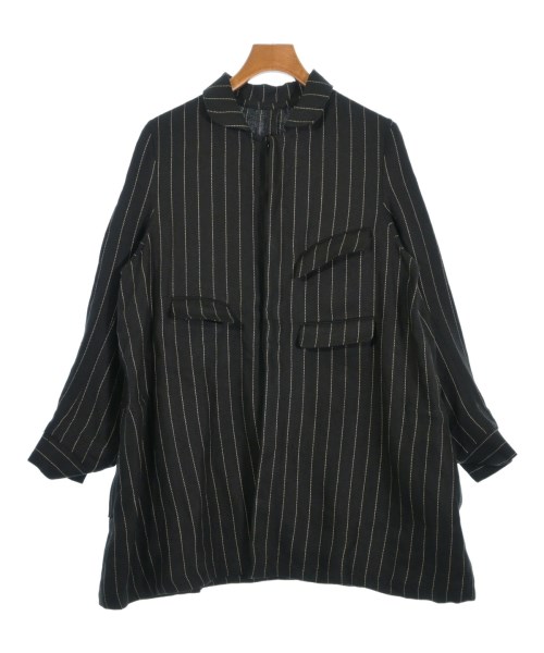 ANATOMICA(アナトミカ)ステンカラーコート 黒 サイズ:S/2200659226020