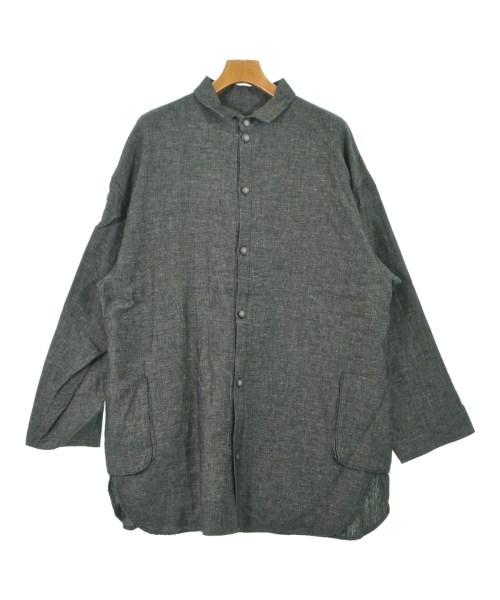 PORTER CLASSIC(ポータークラシック)カジュアルシャツ グレー サイズ:3(L位)/2200643728097