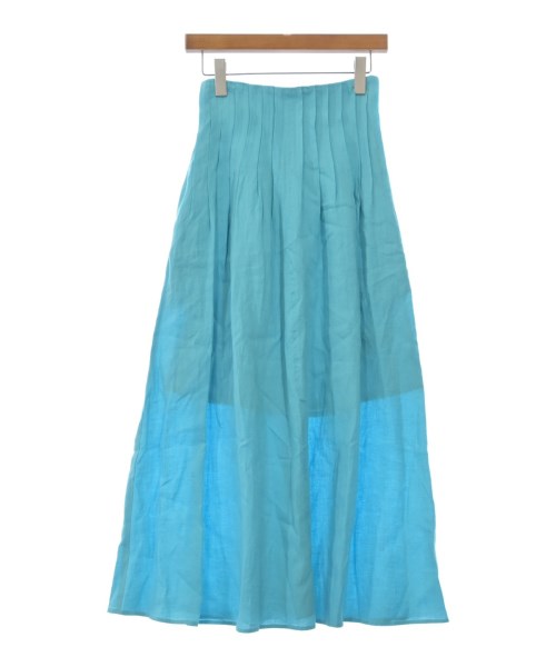 FRAY I.D(フレイアイディー)ロング・マキシ丈スカート 青 サイズ:0(S位)/2200623865125