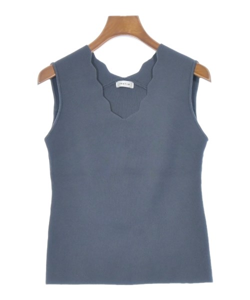 FRAY I.D(フレイアイディー)ベスト/ノースリーブ 青 サイズ:F/2200659431165