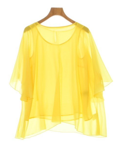DUAL VIEW(デュアルビュー)ブラウス 黄 サイズ:40(M位)/2200608736082