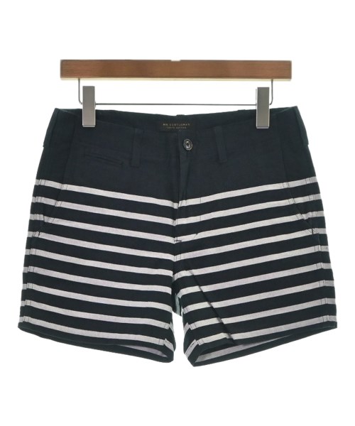 Mr.GENTLEMAN(ミスタージェントルマン)ショートパンツ 紺 サイズ:S/2200350048501