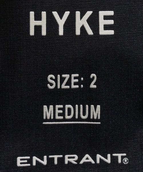 HYKE（ハイク）マウンテンパーカー 黒 サイズ:2(M位) レディース/2200599115019