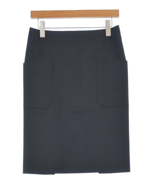 HYKE(ハイク)ひざ丈スカート 紺 サイズ:1(S位)/2200627153105
