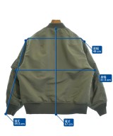 HYKE（ハイク）ミリタリーブルゾン グレー サイズ:L メンズ/2200620235020