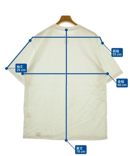 HYKE（ハイク）Tシャツ・カットソー 白 サイズ:XXL メンズ/2200647629123