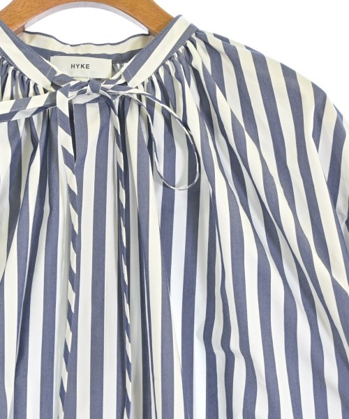HYKE（ハイク）シャツワンピース 紺 サイズ:1(S位) レディース/2200664760397