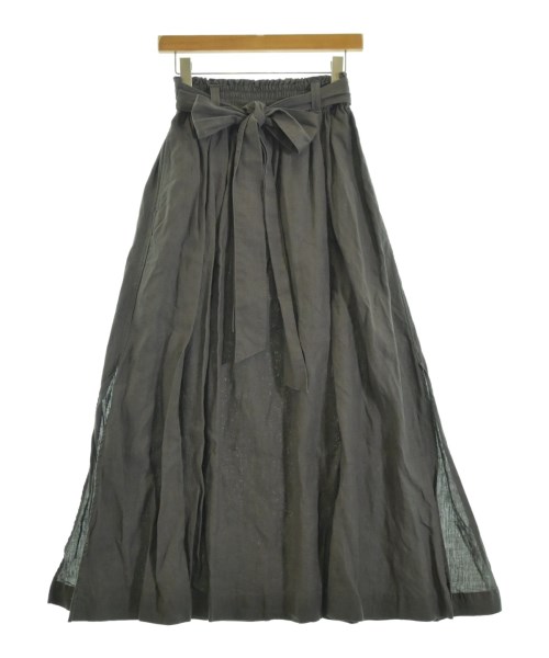 HYKE(ハイク)ロング・マキシ丈スカート グレー サイズ:1(S位)/2200661741634