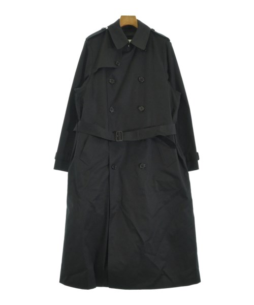 HYKE(ハイク)トレンチコート 紺 サイズ:4(XL位)/2200670466016