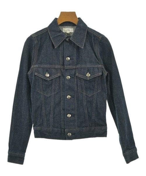 HYKE(ハイク)デニムジャケット 紺 サイズ:1(S位)/2200670654017