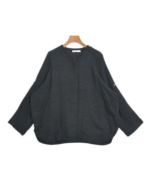 KNOTT(ノット)ノーカラージャケット 黒 サイズ:1(S位)/2200657675066