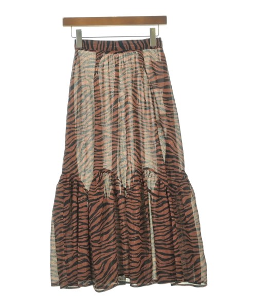 LILY BROWN(リリーブラウン)ロング・マキシ丈スカート 茶 サイズ:-(S位)/2200590504379