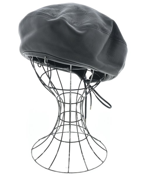 CA4LA(カシラ)ハンチング・ベレー帽 黒 サイズ:-/2200661223291