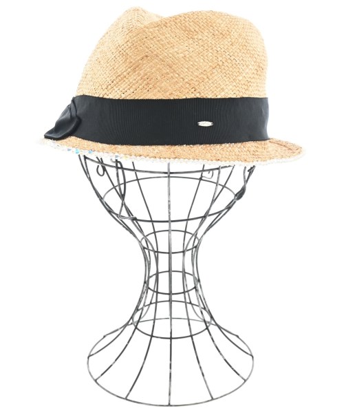 CA4LA(カシラ)ストローハット ベージュ サイズ:-/2200668412100