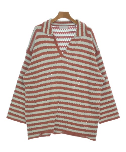 ADAM ET ROPE(アダムエロペ)ニット・セーター 茶 サイズ:L/2200664530044