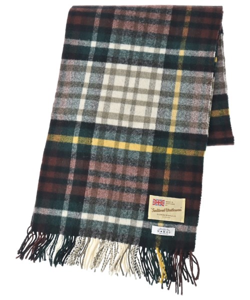 Traditional Weatherwear(トラディショナルウェザーウェア)マフラー 緑 サイズ:-/2200663143061