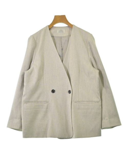 JOURNAL STANDARD relume(ジャーナルスタンダードレリューム)ノーカラージャケット グレー サイズ:36(S位)/2200694089062