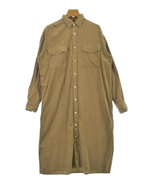 JOURNAL STANDARD relume(ジャーナルスタンダードレリューム)シャツワンピース 茶 サイズ:F/2200671475055