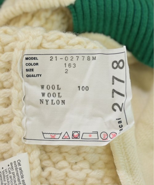 sacai（サカイ）ニット・セーター 白 サイズ:2(M位) メンズ/2200557827022