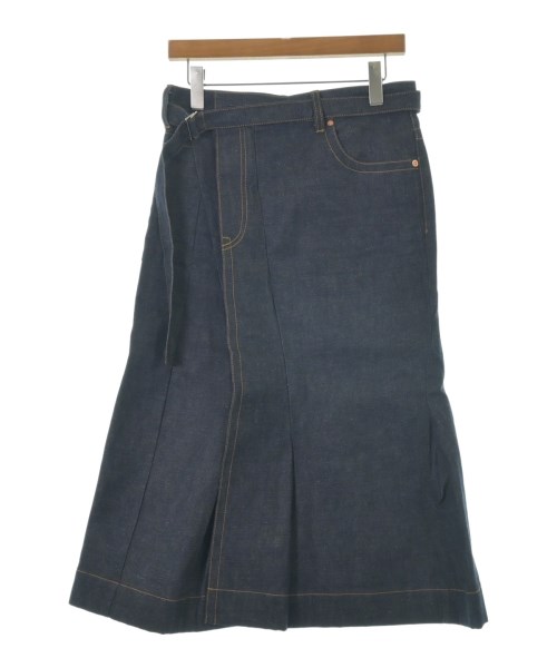 sacai（サカイ）ロング・マキシ丈スカート 紺 サイズ:1(S位) レディース/2200641978012