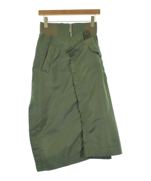 sacai(サカイ)ロング・マキシ丈スカート カーキ サイズ:1(S位)/2200535959073